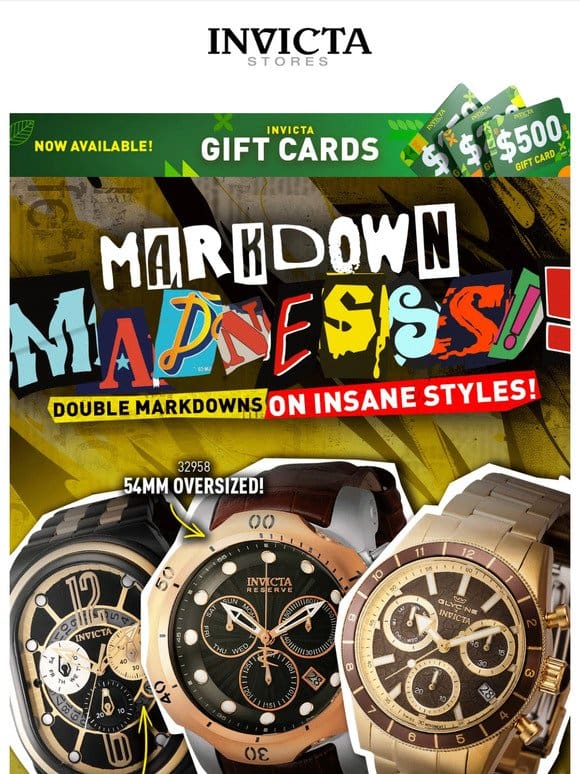 We’re Going MAAAD It’s Markdown Madness❗❗