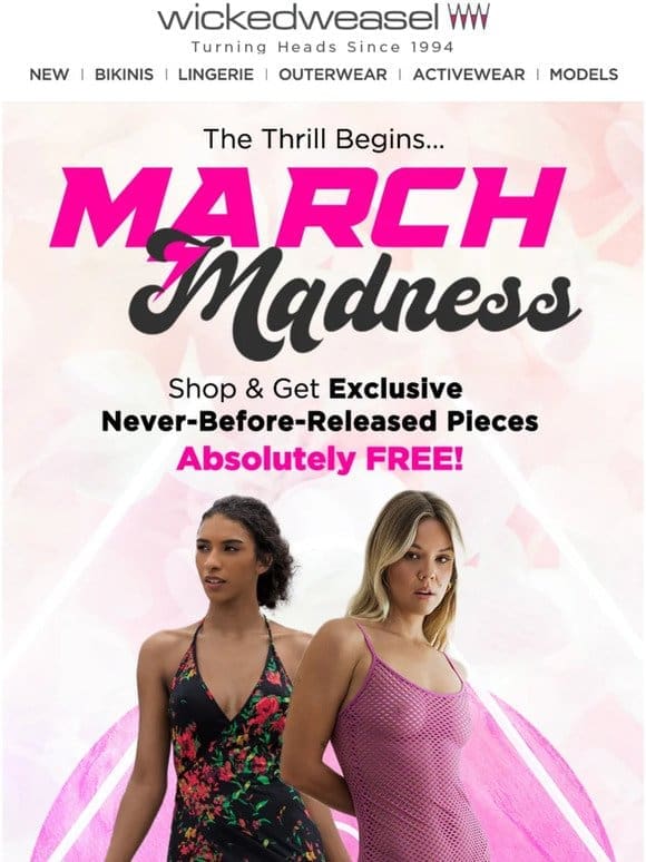 We’re giving away FREE Gifts!  March Madness