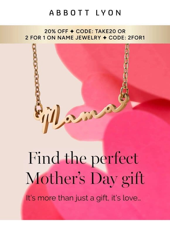 We’ve got the perfect Mother’s Day gifts  ️