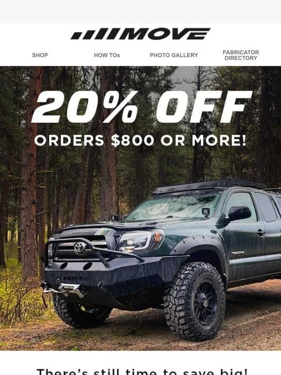 What Does 20% Off Look Like?