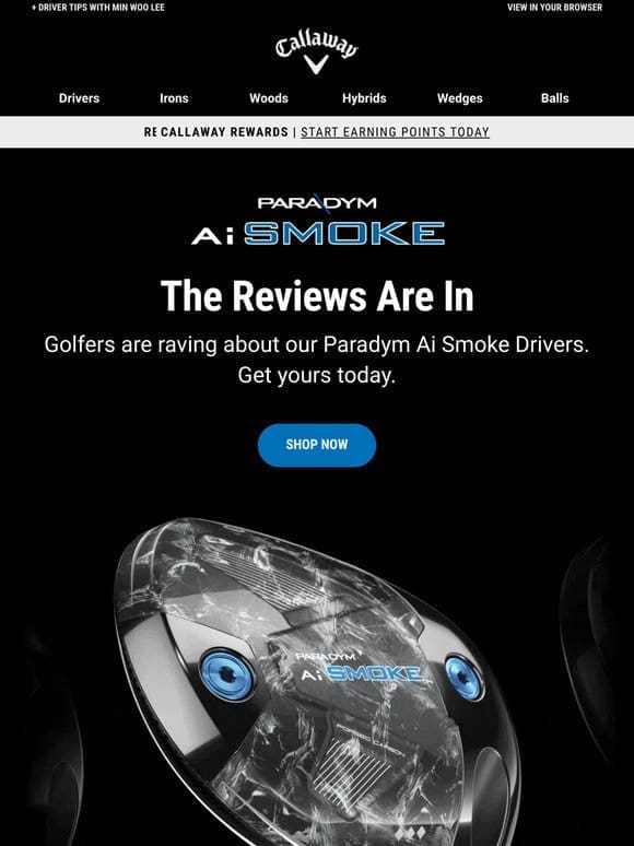 What Golfers Are Saying About Paradym Ai Smoke Drivers