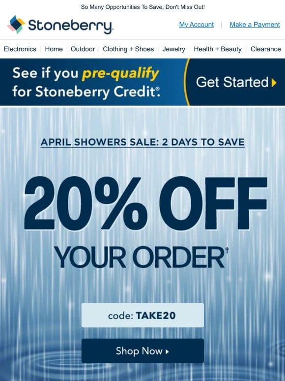 What Will You Get With 20% Off?