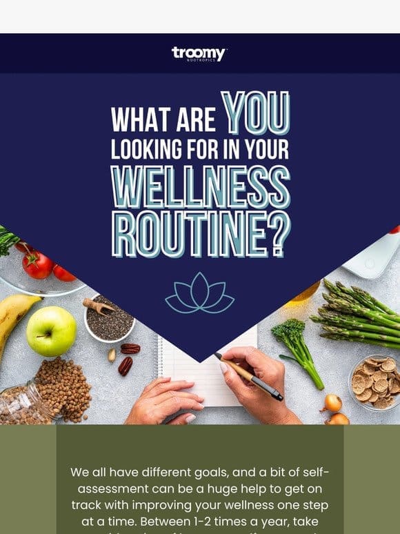 What are YOU Looking for in Your Wellness Routine? ‍♀️