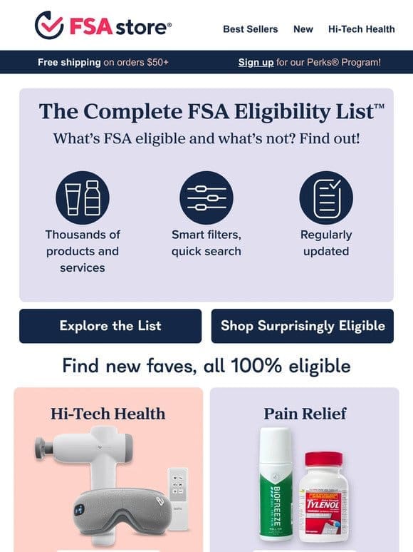 What can you *really* spend FSA money on?