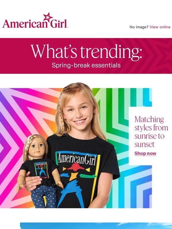 What’s trending: Spring-break essentials