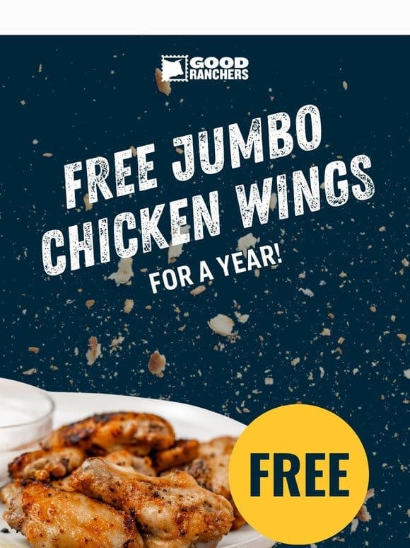 When Life Gives You Free Wings…