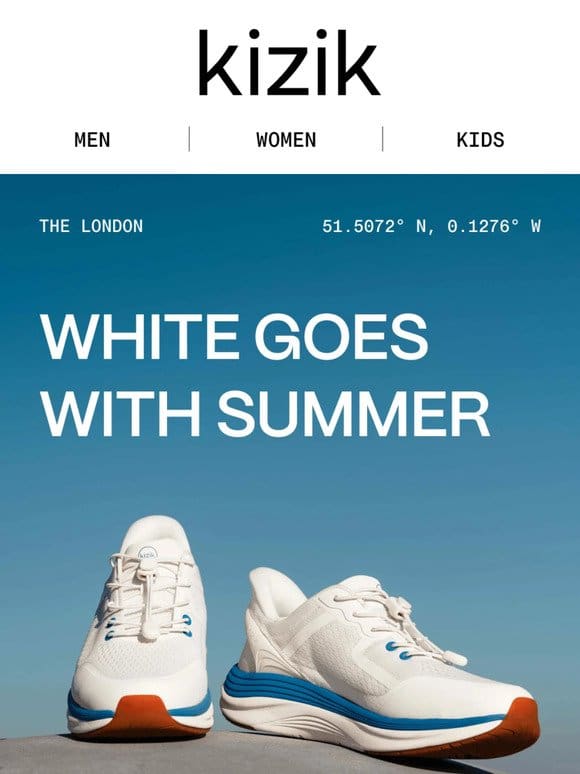 White Kiziks in time for summer