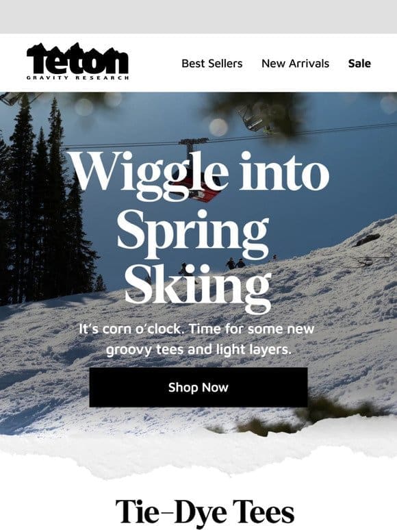 Wiggle into Spring Skiing