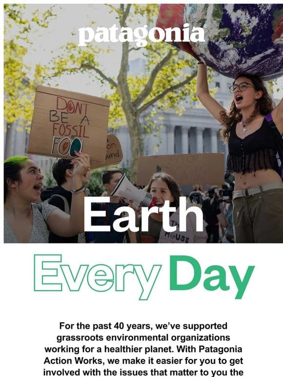 Work for the planet you love