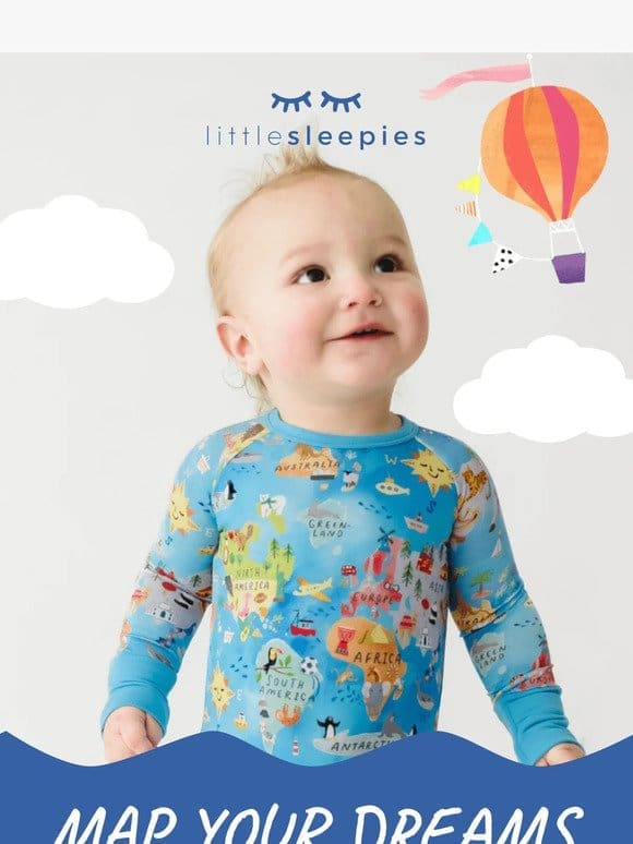 World Map PJs JUST Dropped!