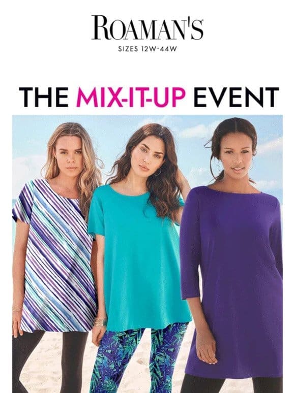 YES! 3 for $33 Mix & Match