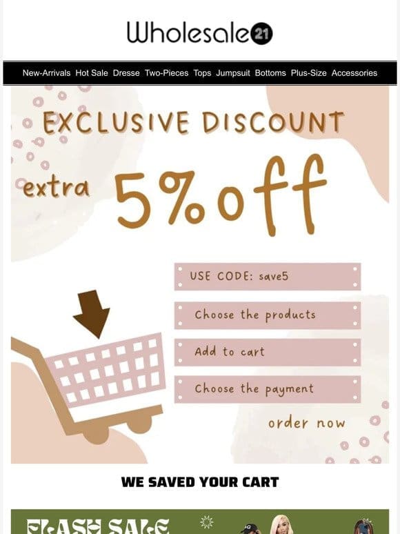 Yeah! You have an exclusive discount now!