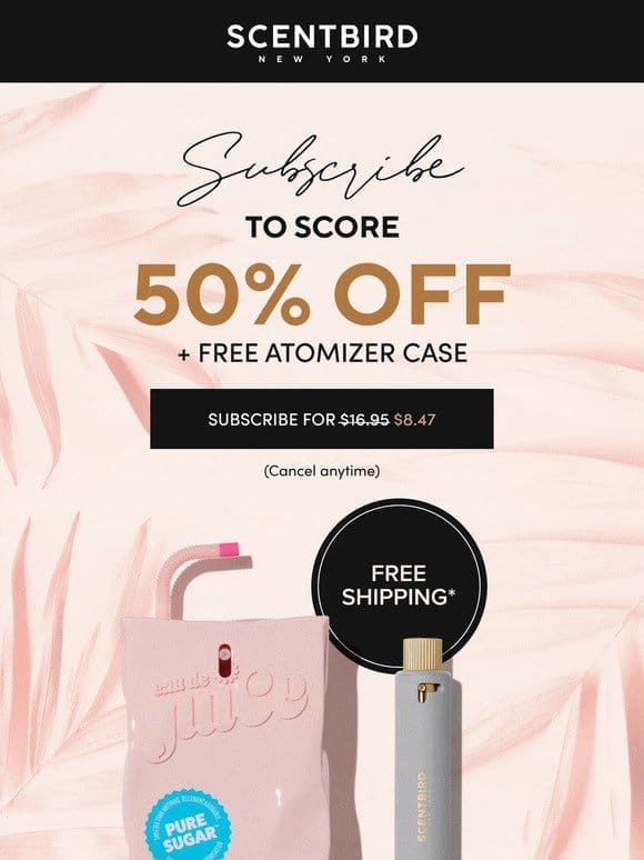 You Just Scored 50% OFF + FREE CASE!