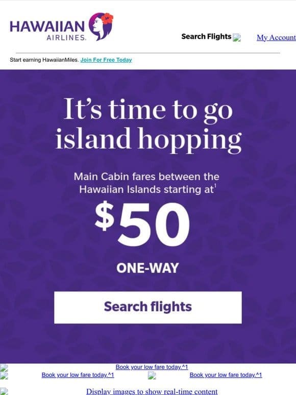 You + low fares = island hopping