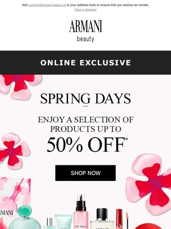 Your Exclusive Offers: Up to 50% OFF