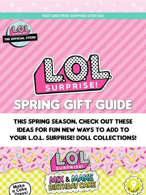 Your Spring Gift Guide is here!