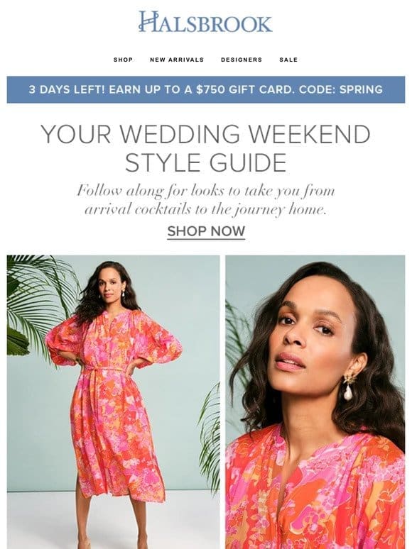 Your Wedding Weekend Style Guide