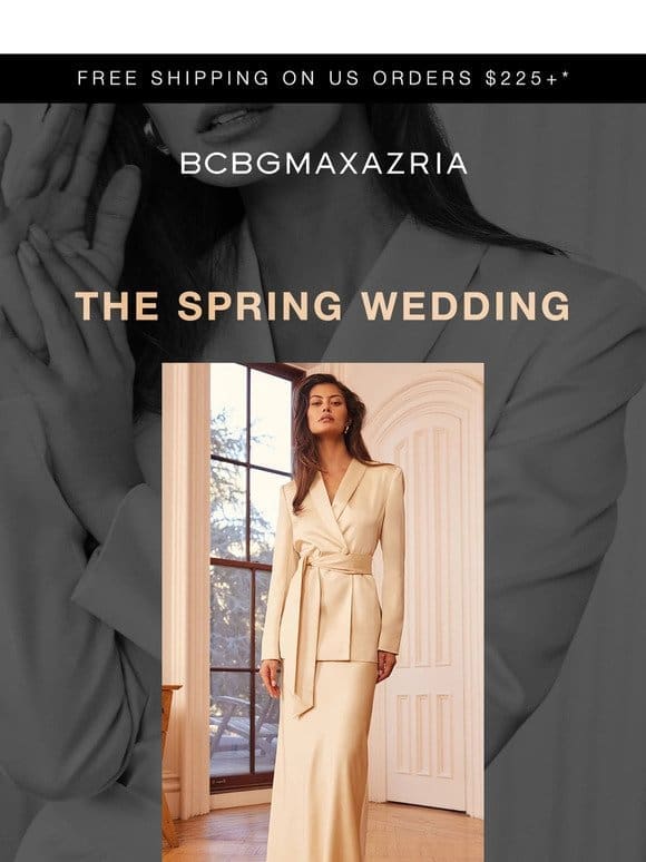 Your spring wedding wardrobe