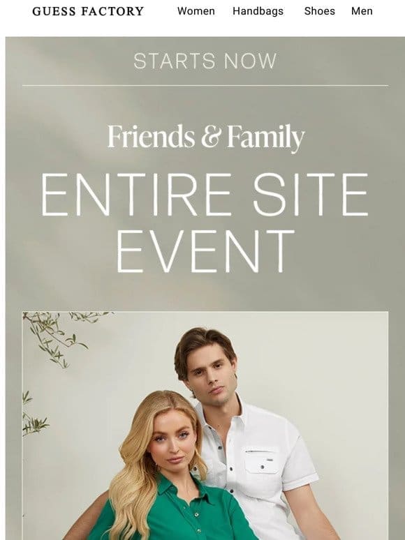 You’re Invited: Friends & Family Event