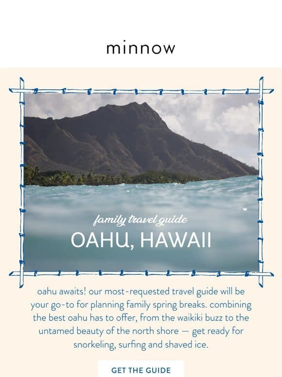 aloha! our family travel guide to oahu awaits ☀️