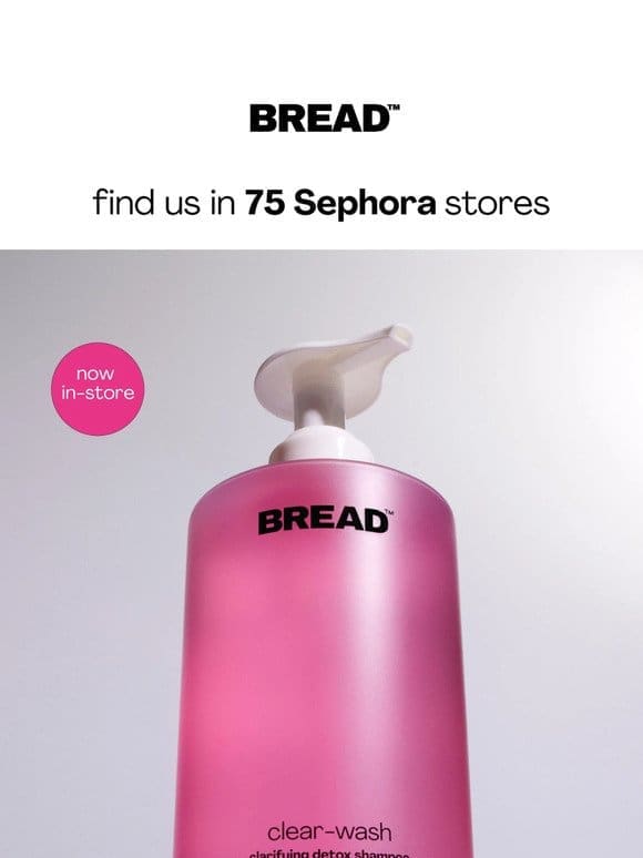 find us in-store at Sephora