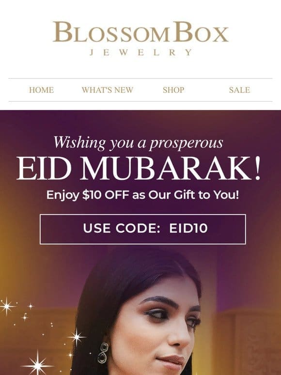 id Mubarak! Here’s $10 OFF from us!