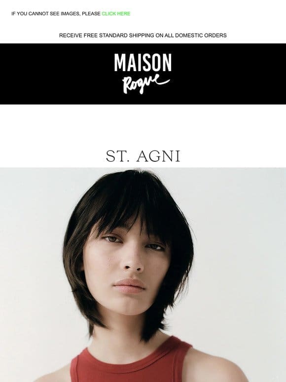 new drop: ST. AGNI