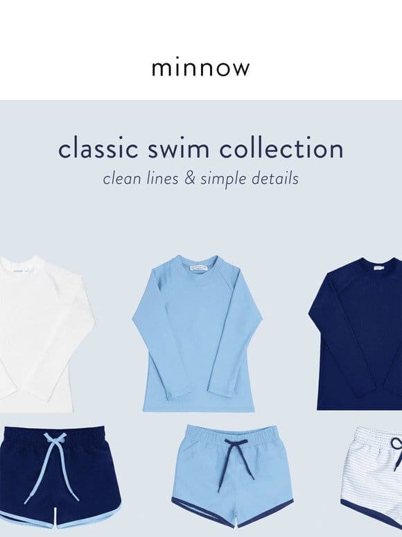 the classic swim collection