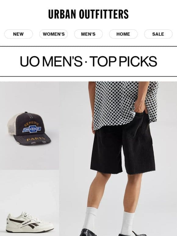 the newest Top Picks from UO Men’s