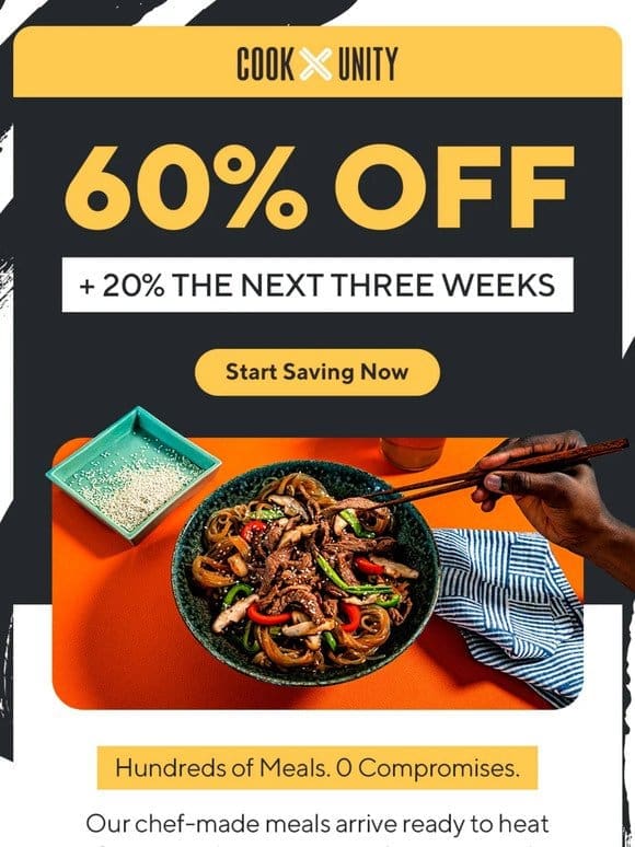 — Your exclusive discount: ✨ 60% Off Chef Crafted Meals!