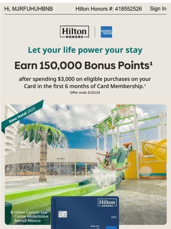 —， last chance to earn up to 155，000 Bonus Points.