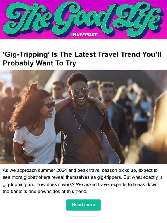 ‘Gig-tripping’ is the latest travel trend you’ll probably want to try