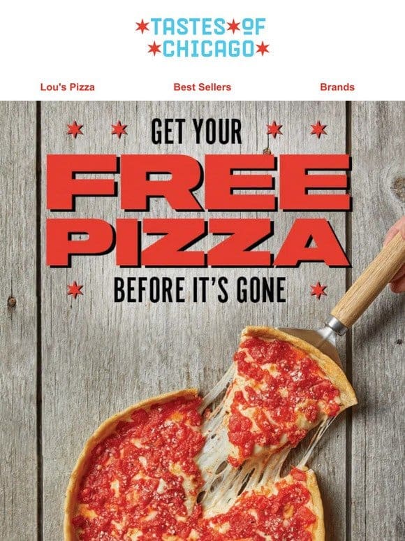 ⏰ Don’t Miss Out on Free Deep Dish
