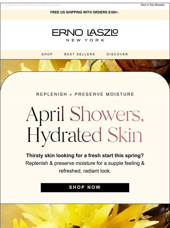 ☂️ April Showers Bring Skin Hydration