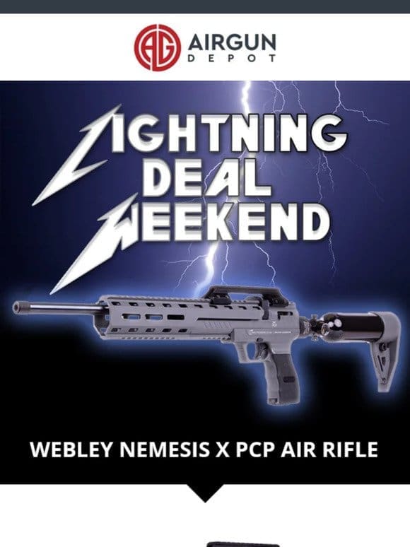 ⚡Lightning Deal: Webley Nemesis X⚡