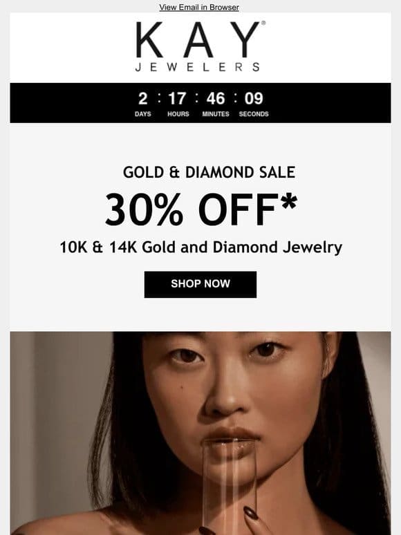 ✨ 30% OFF | Gold & Diamond Sale