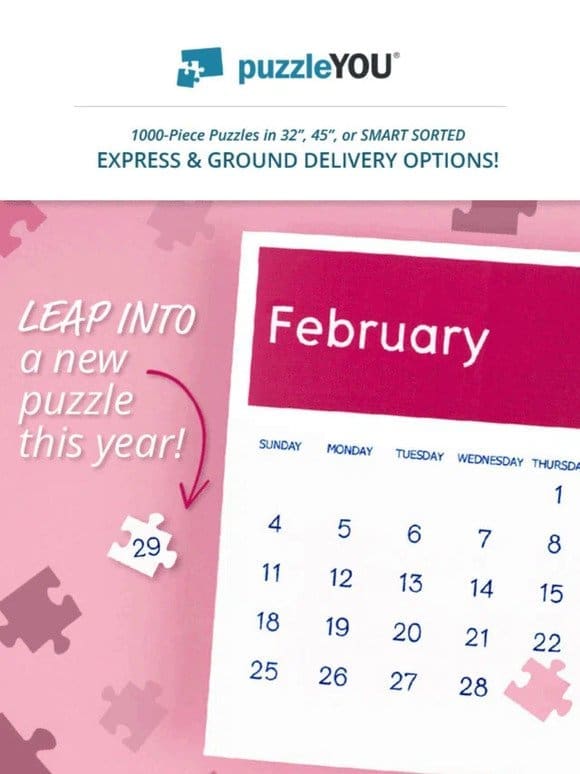 ✨ Celebrate the leap year with a new photo puzzle!