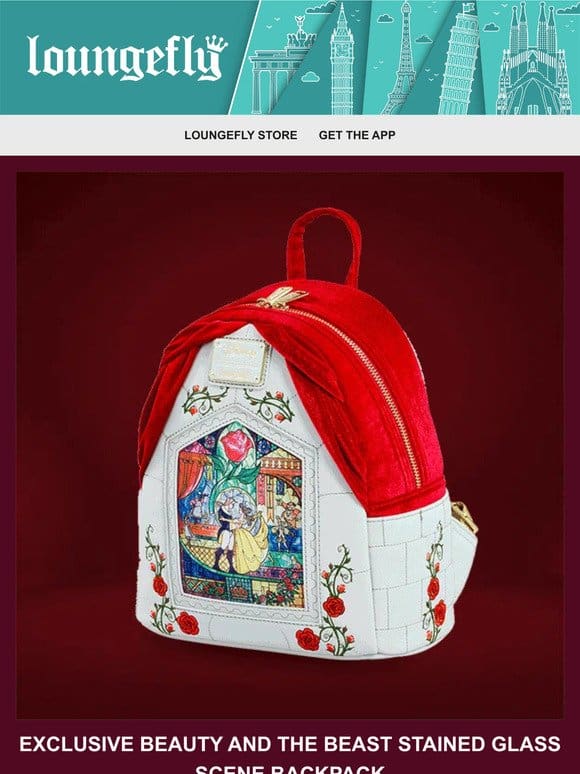 ✨ New Loungefly Exclusives: Beauty and the Beast， Sleeping Beauty and more!