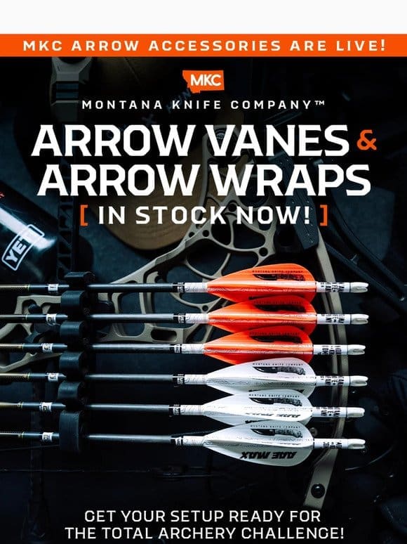 ❌ MKC Arrow Vanes & Wraps Are LIVE!