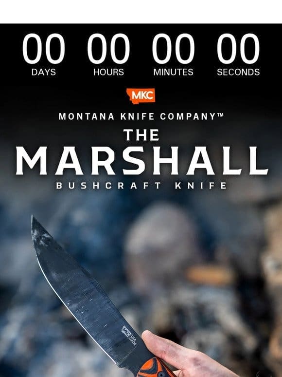❌ TONIGHT – The Marshall Bushcraft Knife Returns.