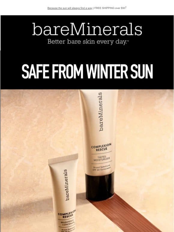 ⭐Mineral SPF⭐ (Yes! Even in winter!)