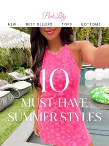 10 must-have summer styles