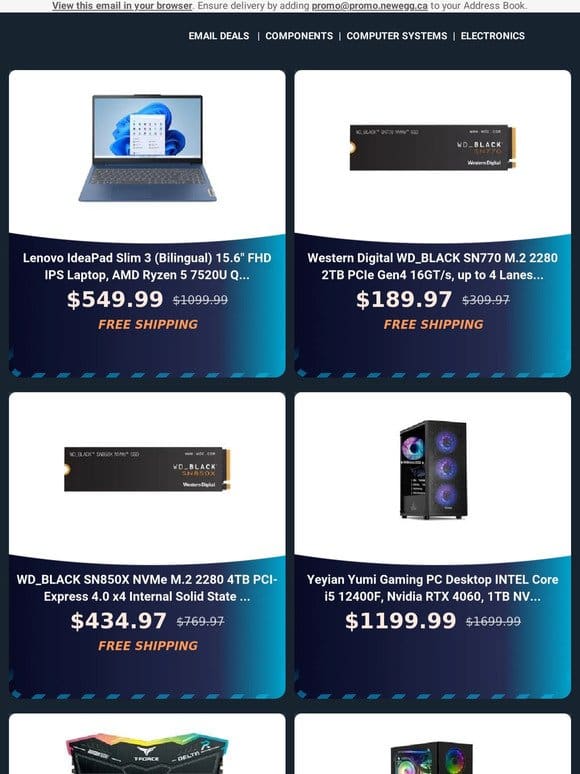 ? $189.97 on Western Digital Black NVMe – Unbeatable Deal! ?