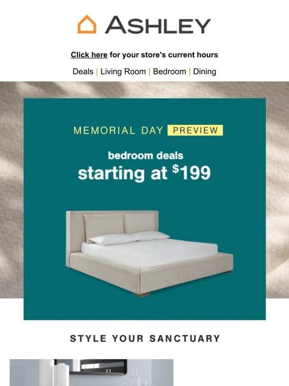 $199 Bedroom Deals – Upgrade Today!
