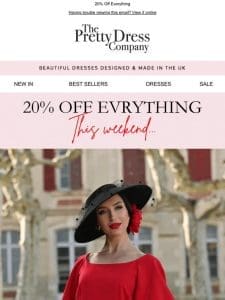 20% Off Continues