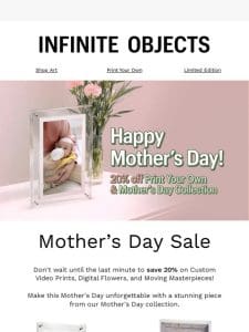 20% Off The Perfect Gift For Mom