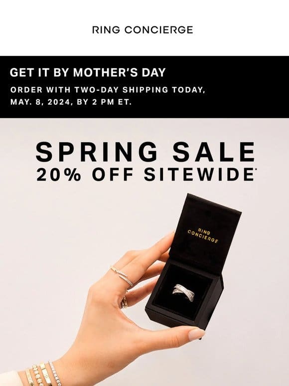 20% Off the Mother’s Day Gift Guide →