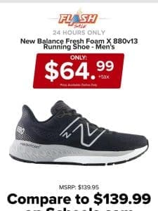 24 HOURS ONLY | NEW BALANCE RUNNING SHOE | FLASH SALE