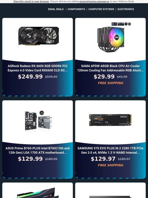 ? $249.99 on Video Cards – AMD/ATI – Unbeatable Deal! ?