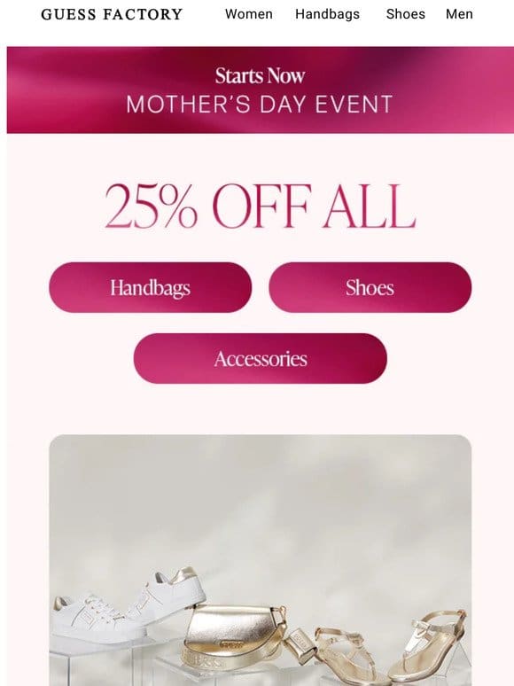 25% Off | Especially for Her